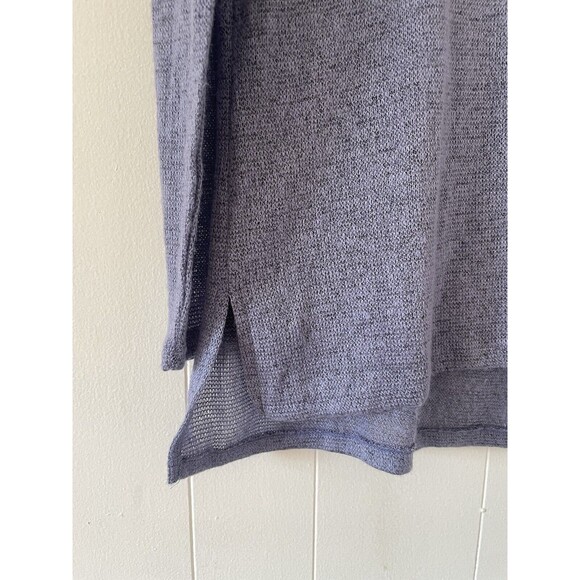 DKNY NEW Women's M Periwinkle Purple Long Sleeve Cowl Neck Sweater Knit Top Soft - Picture 5 of 10